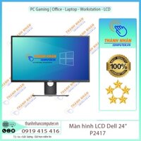 Màn hình Chuyên Đồ Họa LCD Dell 24" P2417H (23.8inch/Full HD/IPS/6ms/60Hz/250 cd/m²) Renew FullBox