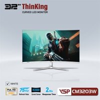 Màn hình cong 32 inch VSP ThinKing Master Gaming VL32 (CM3203W) White