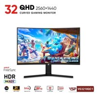 Màn hình cong Gaming VSP VG3218QC1 (32inch / 2K / VA ELED / 180Hz / 1ms / R1500)