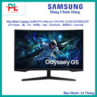 Màn hình cong Samsung Odyssey G5 LS27CG552EEXXV/LS32CG552EEXXV 2K VA 165Hz- Hàng Chính Hãng