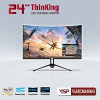 Màn hình cong VSP Cuver LED Monitor 24 inch VL24(CM2406H) ĐEN / TRẮNG NEW BH 24 tháng