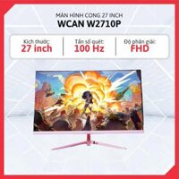 Màn hình cong WCAN W2710P  (27 INCH/FHD/IPS/100HZ/1MS) HỒNG
