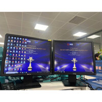 Màn hình cũ 17 inch đẹp 2 cổng kết nối VGA & Displayport có thiết kế treo giá