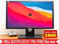 Màn hình Dell 23.8" E2417H IPS, FHD