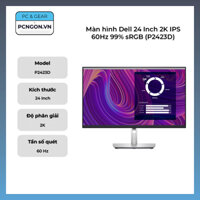 Màn hình Dell 24 Inch 2K IPS 60Hz 99% sRGB (P2423D)