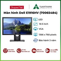 Màn hình Dell E1916HV (70065484) 18.5 inch | (1366 x 768) | VGA - Bảo hành 3 năm [Hàng chính hãng]