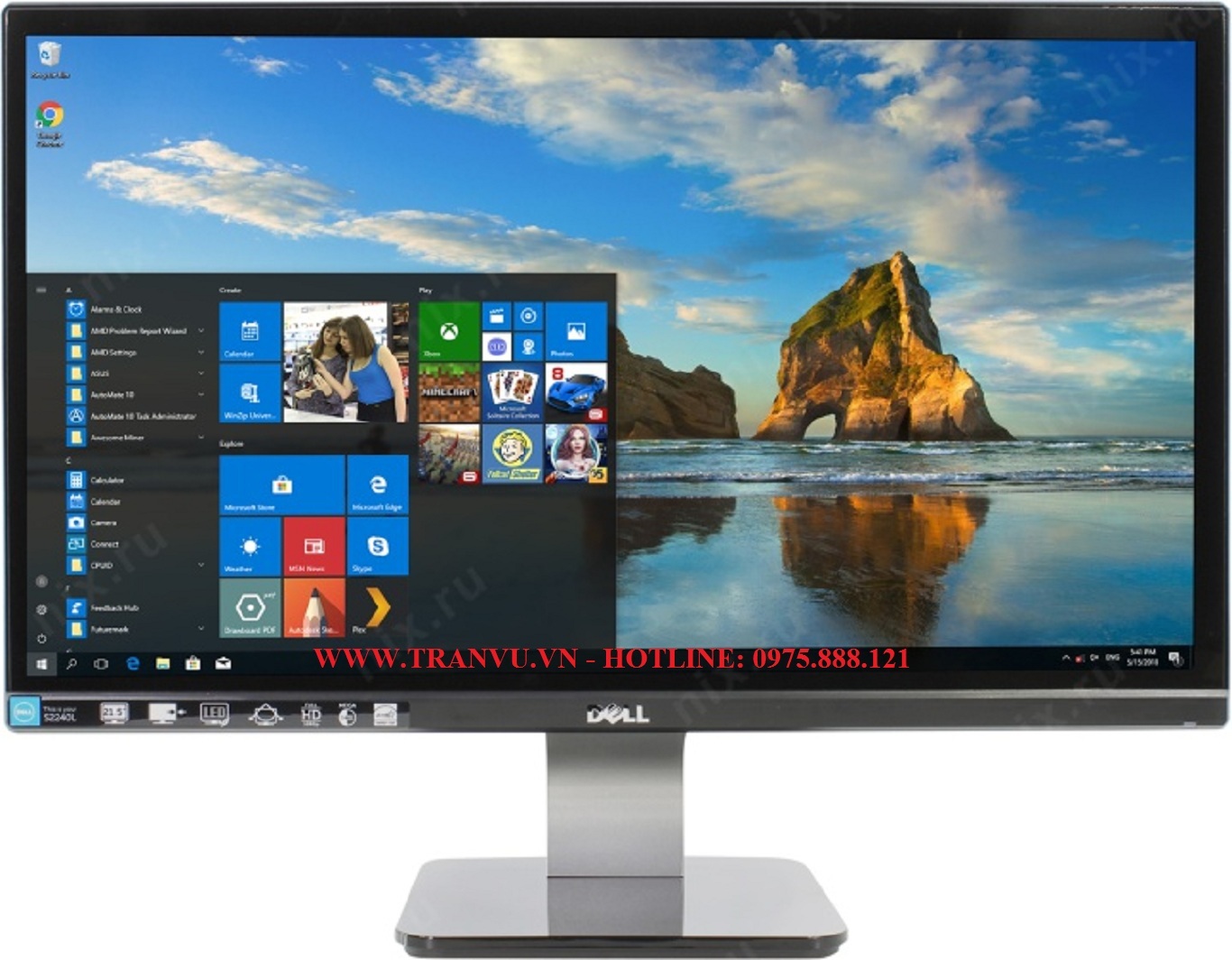 Màn hình máy tính Dell S2340L (VT8X9) - WLED, 23 inch, Full HD (1920 x 1080)