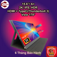 Màn hình di động 15.6 inch 2K 60Hz, QHD, kết nối HDMI Type C(Thunderbolt 3), HDR, man hinh phu, man hinh mo rong