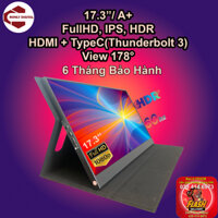 Màn hình di động 17inch, FullHD, kết nối HDMI TYPE C(thunderbolt3), HDR mới 100%, man hinh di dong, man hinh mo rong