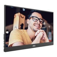 Màn hình di động AOC 16T20/67 (15.6 inch/FHD/IPS/60Hz/USB-C/loa) chính hãng