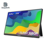Màn Hình Di Động ARZOPA A1S 14” | IPS FHD 1080P | 600g | Hợp Kim Nhôm | 60Hz | 2 Type-C + HDMI