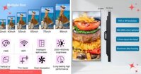 Màn hình Digital Menu Board 50 Inch/ Màn hình quảng cáo Menu 50″
