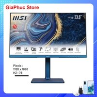 Màn Hình Đồ Họa MSI MD241P Ultramarine 23.8inch IPS/ FullHD/ Loa kép 1W x 2/ 75Hz - Hàng Chính Hãng