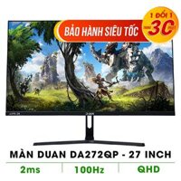 MÀN HÌNH DUAN 27 INCH 2K 100HZ DA272QP (IPS /27 INCH/ 2K /100Hz /HDMI /DP)