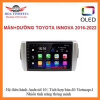 Màn Hình DVD Android Ô Tô OLEDPRO A5 cho xe TOYOTA  INNOVA 2016-2022 kèm mặt dưỡng giắc zin.Màn hình oto, dvd xe hơi.