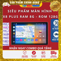 Màn Hình DVD Android X8 Với Ram 8G và Rom 128G, Bao gồm Camera Hành Trình và Vietmap S2