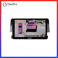 Màn hình DVD Android xe Honda Civic 2018-2019 Oledpro X5s tích hợp Camera 360 quan sát toàn cảnh phiên bản 2020 X5s