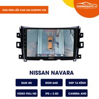 Màn hình DVD Android xe Nissan Navara OledPro X5s tích hợp Camera 360 quan sát toàn cảnh phiên bản 2020 X5s