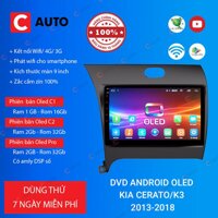 Màn hình DVD ô tô Android KIA CERATO K3 2013-2018 cắm sim 4G