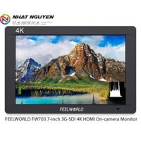 Màn hình FEELWORLD FW703 7 inch 3G-SDI 4K HDMI - Monitor Feelworld FW703 - Bảo hành 12 tháng