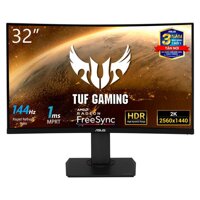 Màn hình Game Cong ASUS TUF VG32VQ 31.5  2560x1440 144Hz 1ms MPRT ELMB-Sync HDR10 - TUF VG Series Monitor LazadaMall