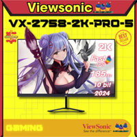 Màn Hình Gaming 27 Inch Fast IPS 2K 185Hz - ViewSonic VX2758-2K-PRO-5, 1ms, FreeSync & G-Sync, HDR10
