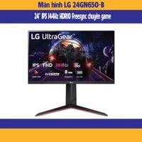 Màn hình Gaming LG 24GN650-B 24'' UltraGear FHD IPS 1ms 144Hz HDR Monitor with FreeSync