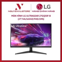 Màn hình Gaming LG Ultragear 27GQ50F-B 27 Inch (FHD/VA/165Hz/1ms/AMD FreeSync™ Premium) - Hàng chính hãng
