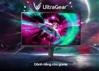 Màn Hình Gaming LG UltraGear 4K 27inch 27GR93U-B (UHD, IPS, 144Hz, 1ms, G-sync compatible, FreeSync Premium, Xoay, Trượt)