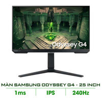 MÀN HÌNH GAMING SAMSUNG ODYSSEY G4 LS25BG400EEXXV (25 INCH/FHD/IPS/240HZ)