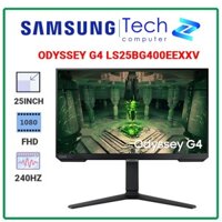 Màn Hình Gaming SAMSUNG Odyssey G4 LS25BG400EEXXV (25.0 inch - FHD - IPS - 240Hz - 1ms - GSync - HDR10)