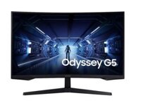 Màn hình Gaming SAMSUNG Odyssey G5 LC32G55TQBEXXV (31.5 inch/ QHD/ VA/ 144Hz/ Cong)