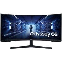 Màn Hình Gaming UltraWide SAMSUNG Odyssey G5 LC34G55TWWEXXV (34.0 in/WQHD/165Hz/VA/1ms/FreeSync/HDR10/Curved)