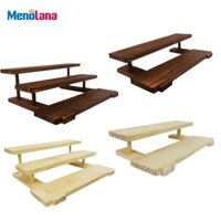 Màn hình gỗ Riser Ban công Teaware Kệ trưng bày cho búp bê Đồ trang trí Căn hộ Cafe