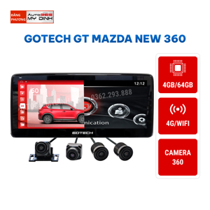 Màn hình Gotech GT Mazda 360 Pro