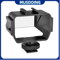 Màn hình gương lật Andoer ngàm 3 cold shoe gắn LED mini Sony A6000/ A6300/ A6500/ A72 Series/ A73 Nikon Z6/ Z7S