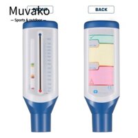 Màn hình hen suyễn MUVAKO, Chỉ báo tỷ lệ Máy đo lưu lượng hết hạn đa chức năng, Máy đo lưu lượng hết hạn hữu ích cầm tay cầm tay