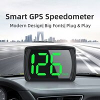 Màn hình hiển thị HUD ô tô KM / H MPH GPS Đồng hồ tốc độ kỹ thuật số có đèn LED Hiển thị phông chữ lớn cho ô tô, xe tải