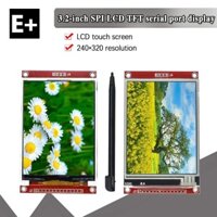 Màn hình hiển thị mô-đun LCD TFT nối tiếp 3,2 inch 320 * 240 SPI với IC điều khiển bảng điều khiển cảm ứng ILI9341 cho MCU