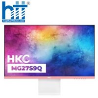 Màn hình HKC MG27S9Q 27 inch IPS 2K 144Hz - màu hồng