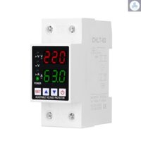 Màn hình kép Bộ bảo vệ điện áp có thể điều chỉnh Thông minh Quá áp dưới điện áp Thiết bị bảo vệ quá dòng Rơle gia đình Bảo vệ điện áp tự đặt lại ANEW-4.1