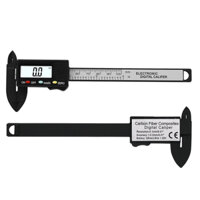 Màn hình kỹ thuật số điện tử bằng nhựa 0-100mm mini thước kẹp nhỏ chơi trang sức đo vernier calipers