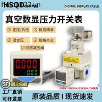 Màn hình kỹ thuật số Yadeke ZSE ISE30A Đồng hồ đo áp suất Máy đo chân không SMC Loại 01 Đồng hồ đo áp suất chính xác DPSN Áp suất âm