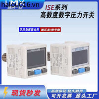 Màn hình kỹ thuật số Zse ISE30A Đồng hồ đo áp suất Máy đo chân không SMC Loại 01 Đồng hồ đo áp suất chính xác DPSN Áp suất âm