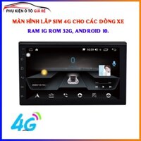 Màn hình lắp sim 4G, kích thước 7 inch, thu phát wifi vào mạng trực tiếp, đa tiện ích giải trí,xem camera