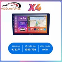 Màn hình lắp sim 5G OLEDPRO X4 kính xanh, giao diện bắt mắt, chạy đa nhiệm, phụ kiện ô tô giá rẻ