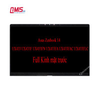 Màn hình laptop 14 inch led slim, Asus Zenbook 14 UX433 UX433F UX433FN UX433FA UX433FAC UX433FLC - KÍNH TRÀN VIỀN