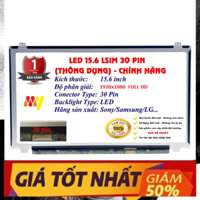 Màn hình Laptop 15.6 inch LED Mỏng SLIM - 30 pin (1366x768 HD / 1920x1080 Full HD) Thay Thế Cho Dell HP Lenovo Toshiba L
