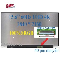 Màn hình laptop 15.6 Inch led slim 40 Pin nhuyễn UHD 4K (3840*2160) 100%Srgb, 60Hz, Dell Precision 7560, B156ZAN04.1