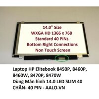 Màn hình Laptop HP Elitebook 8450P, 8460P, 8460W, 8470P, 8470W